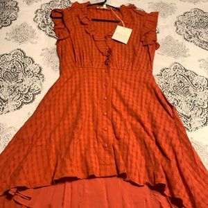 Orange dress